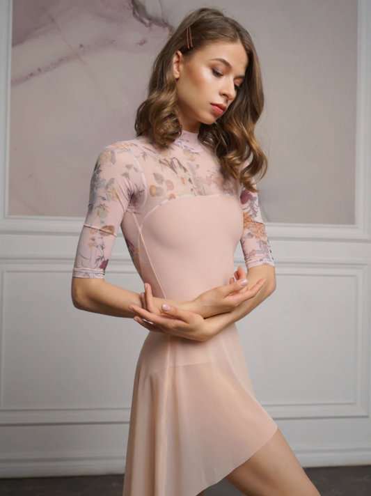Elizabeth Leotard with Enchanting Mesh