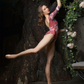 Poppy Leotard in Cinnamon Flower