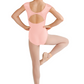 Girls Mesh Cap Sleeve Leotard - M1503