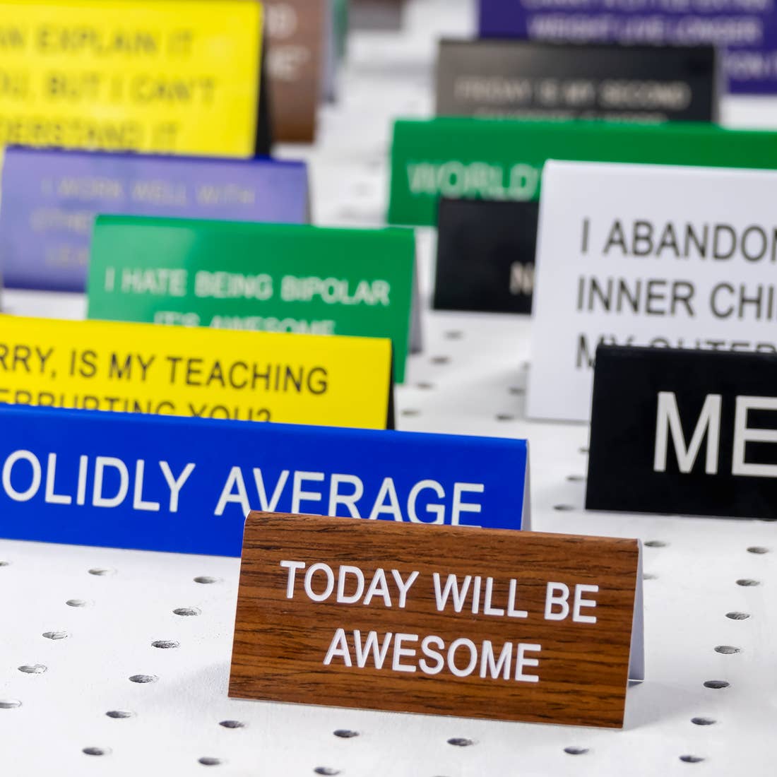 Small Desk Sign