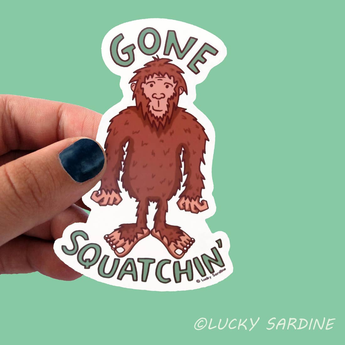 Vinyl Stickers by Lucky Sardine