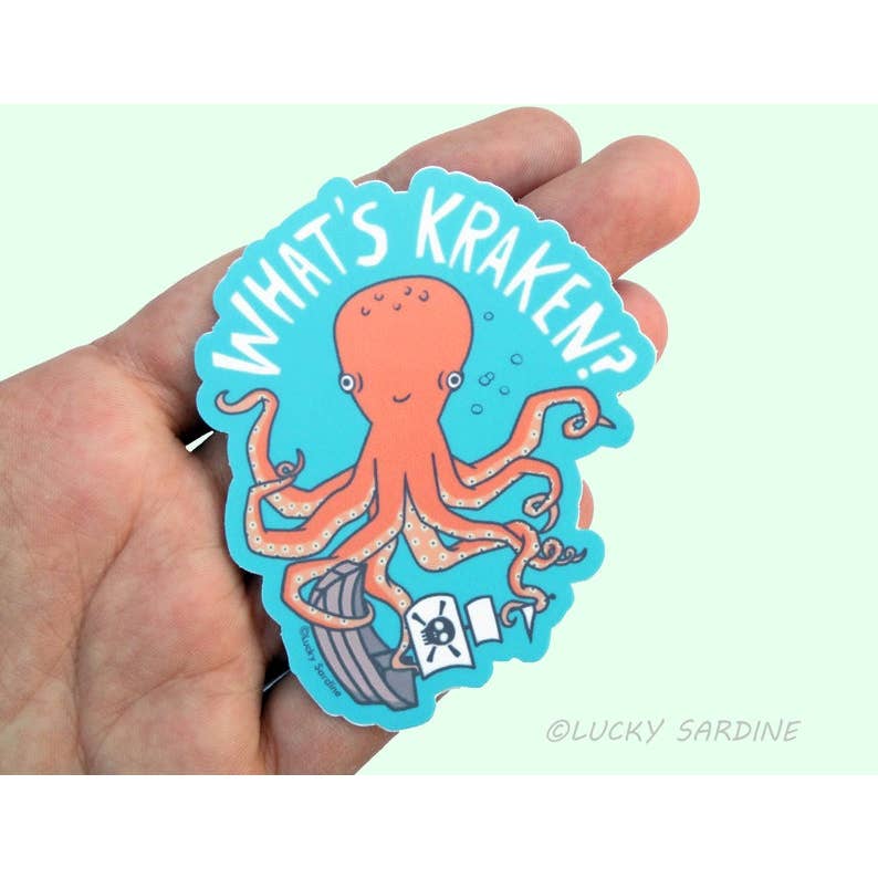 Vinyl Stickers by Lucky Sardine