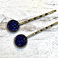 Druzy Bobby Pins