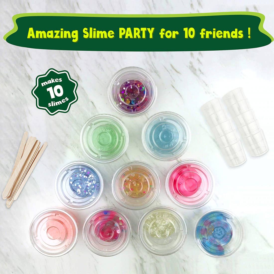 Confetti Slime Party Kit