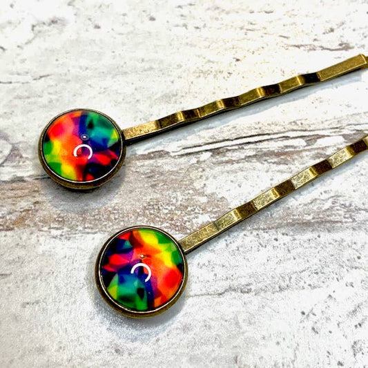 Cabochon Bobby Pins