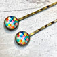 Cabochon Bobby Pins