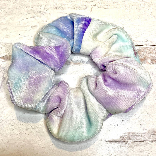 Tie Dye Velvet Scrunchies