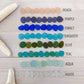 Sea Glass and Pearl Earrings - Assorted Colors