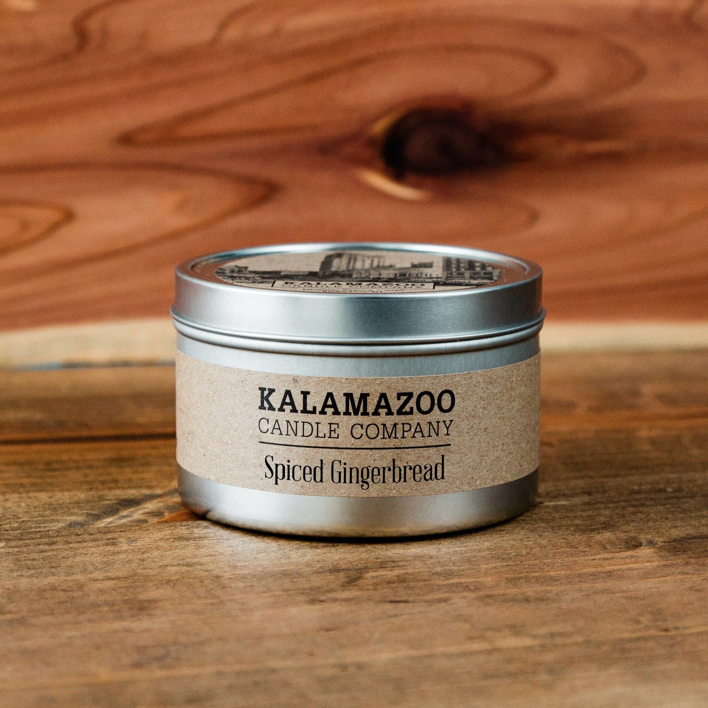 Kalamazoo Candle 6 ounce Candle Tins