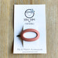 Oval Soft Touch Barrettes - Assorted Colors