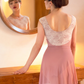 Girls Lilli Leotard with Lotus Lace