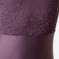 Jewel Neck with Mesh Overlay - 2218A