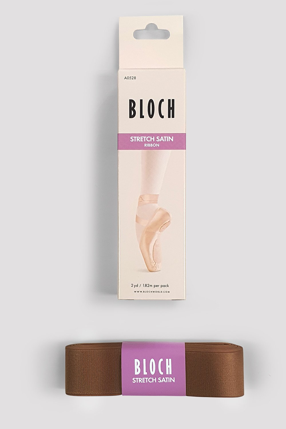 Stretch Satin Ribbon - A0528 - Assorted Skintone Colors