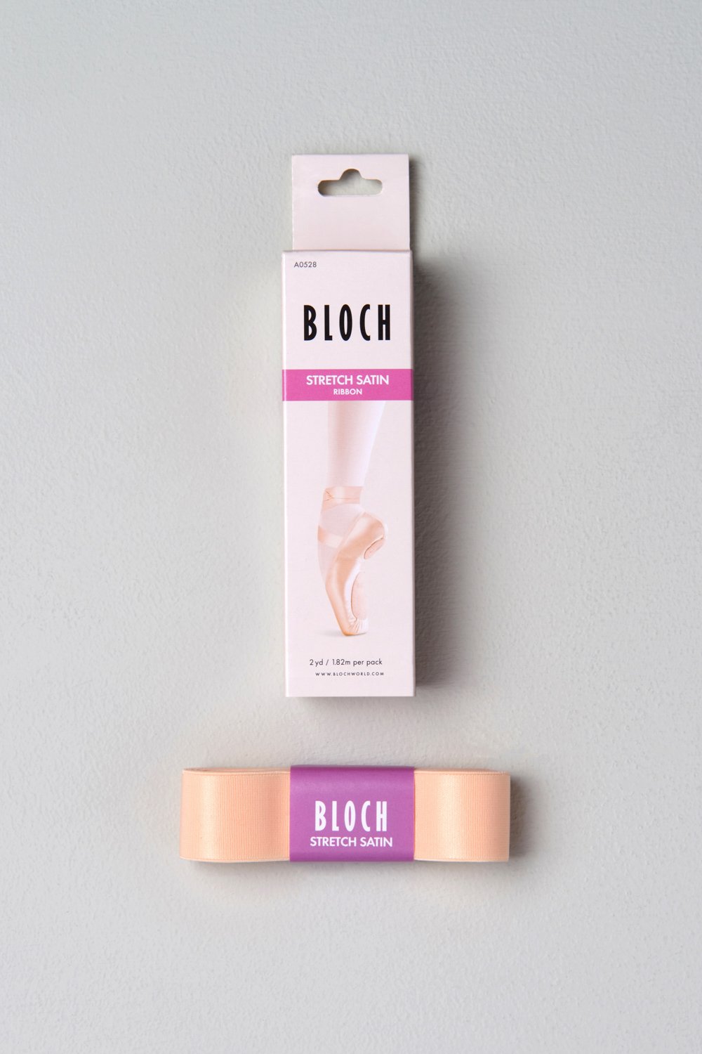 Stretch Satin Ribbon - A0528 - Assorted Skintone Colors