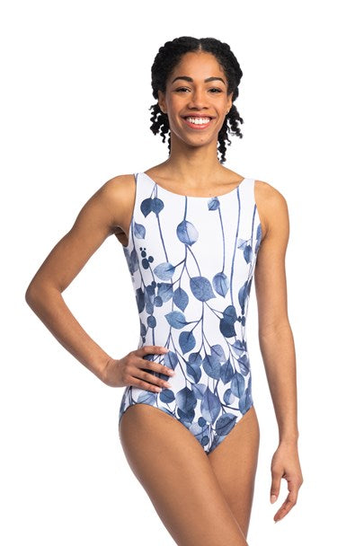 Sarah Leotard with Falling Leaves Print - 1034FL