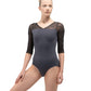Anouk Mesh Sleeve Leotard