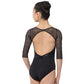 Anouk Mesh Sleeve Leotard