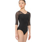 Anouk Mesh Sleeve Leotard