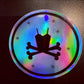 Ballet Holographic Logo Stickers