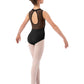 Girls Lace Mesh Tank Leotard - CL4185