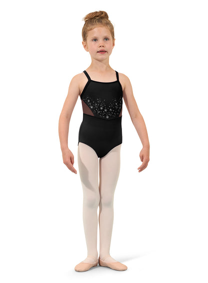 Girls Camisole Leotard with Mesh Back - CL4697