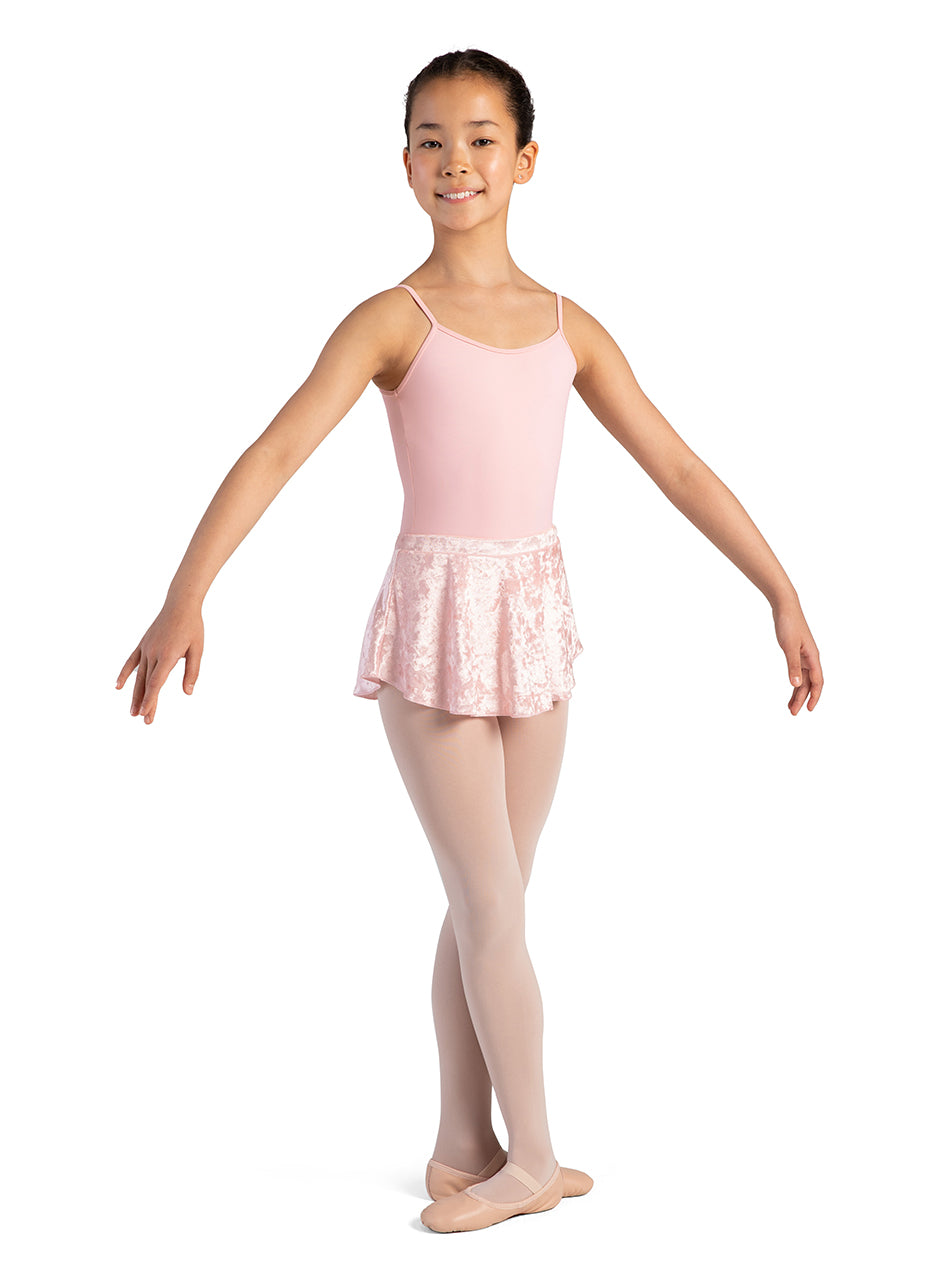 Girls Velvet Pull-On Skirt - CR1011