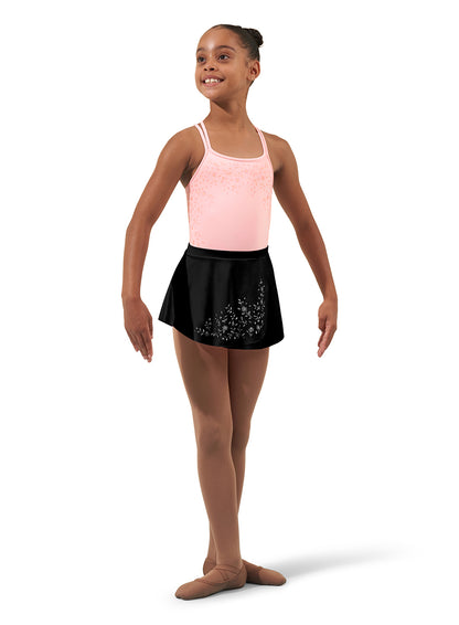 Girls Flower Vine Pull-on Skirt - CR4341