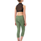 Girls Zip Front Mock Neck Crop Top - CZ4195