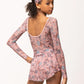 Fabiola Crescendo Pink Leotard