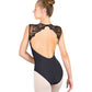 Emmeline Lace Open Back Tank Leotard