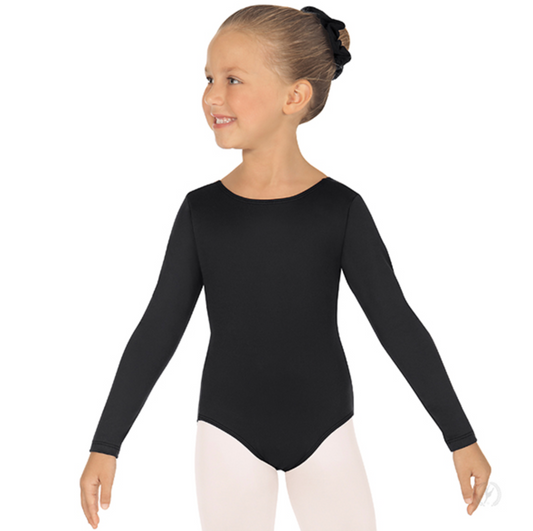 Girls Long Sleeve Leotard - 44265c