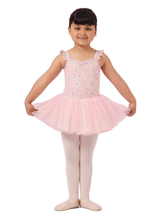 Floral Camisole Tutu Leotard - M1240C