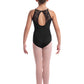 Girls Halter Leotard with Lace Detail - M1547C