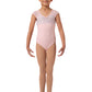 Girls Floral Cap Sleeve Leotard - M1555C