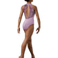 Gather Neck Halter Leotard - M3104LM