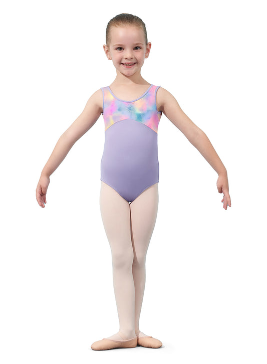 Girls Watercolor Tank Leotard - M482C