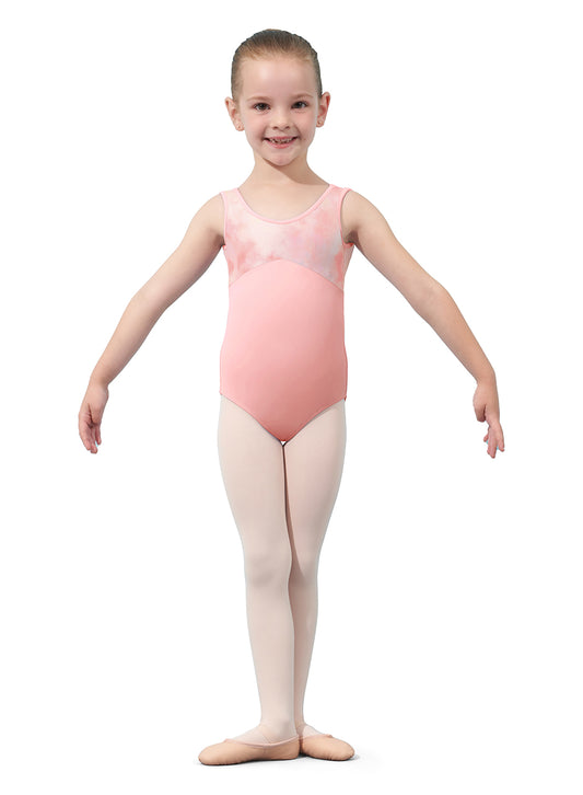 Girls Watercolor Tank Leotard - M482C