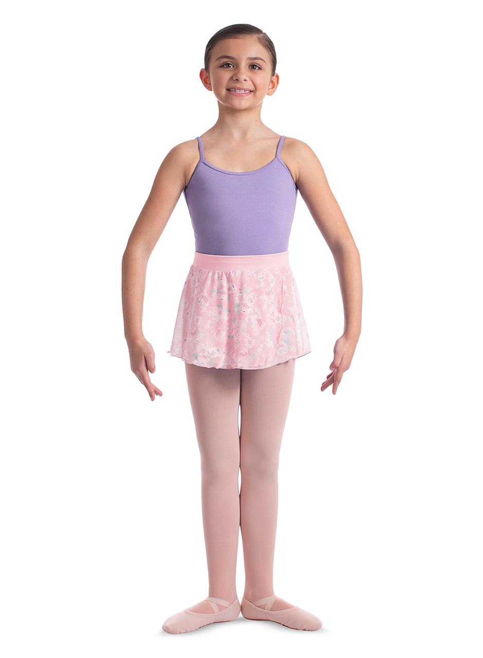 Girls Print Mesh Skirt - MS147c