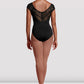 Mesh Cap Sleeve Leotard - M5096LM