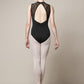 Open Back Mock Neck Leotard - M3072LM
