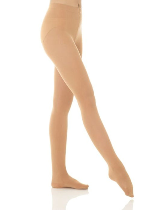 Footed Active & Fresh Tights - 343 - Pink and Caramel