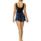 Velvet Pull-On Skirt - R1031