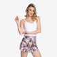 Mesh Floral Print Wrap Skirts - RDE2218 - Multiple Colorways