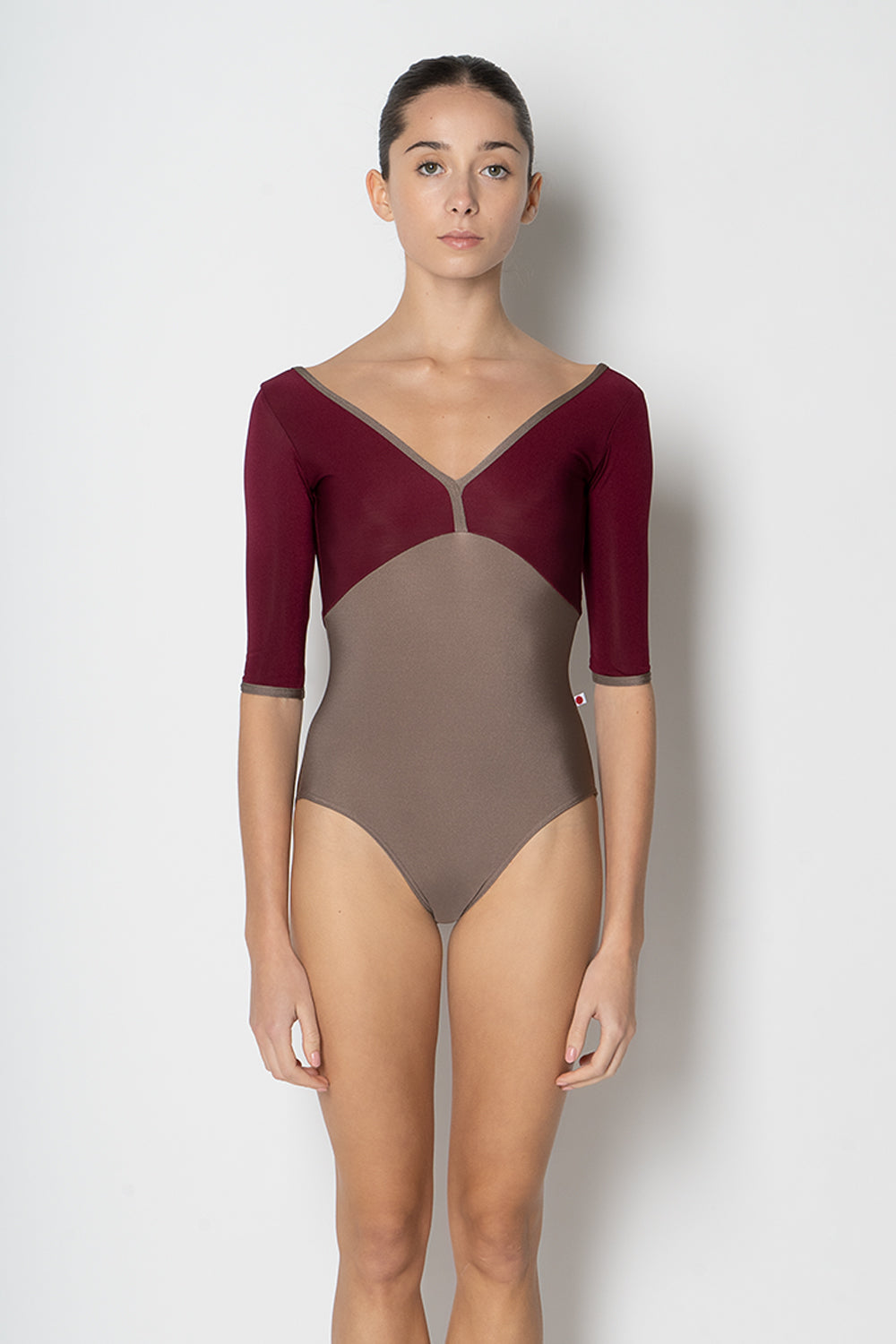 Alicia Half Sleeve Leotard