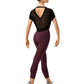 Mesh Back Logo Cropped T-Shirt - Z9352
