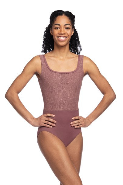 Blake Tank Leotard with Lola Lace -1111LL