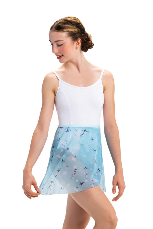 Wrap Skirt in Nutcracker Mesh - 501NU