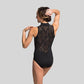 Zip-Front Leotard with Kara Lace - 1062KL