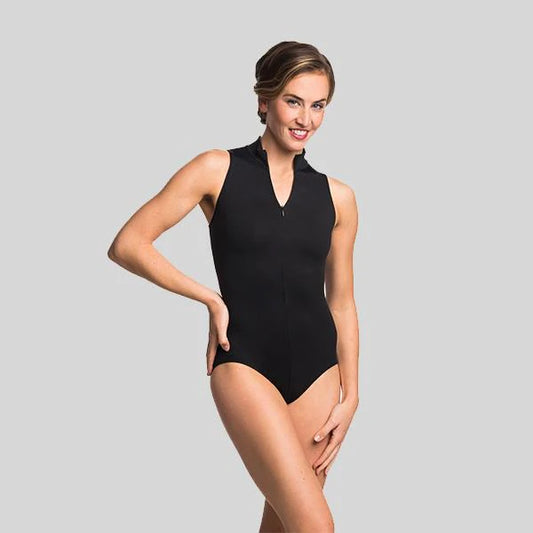 Zip-Front Leotard with Kara Lace - 1062KL