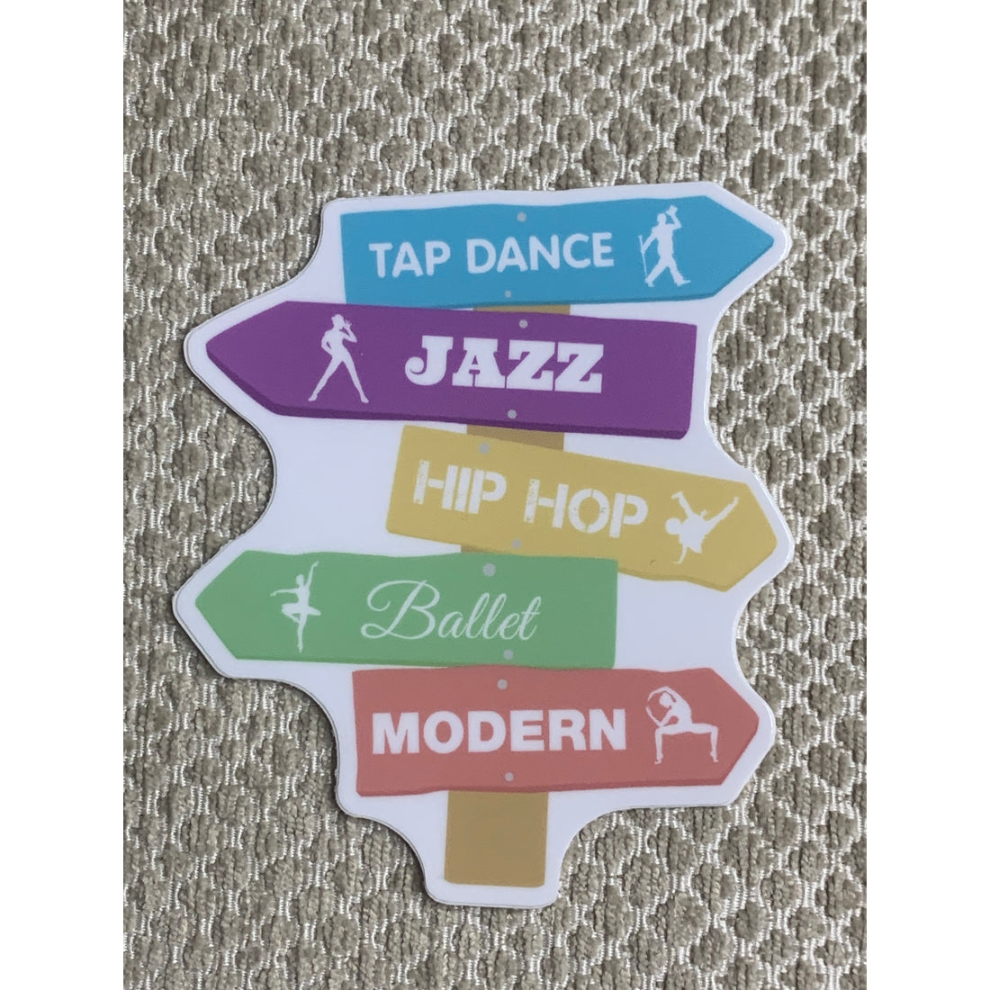 Dance Inspired Vinyl Stickers by Denali & Co.